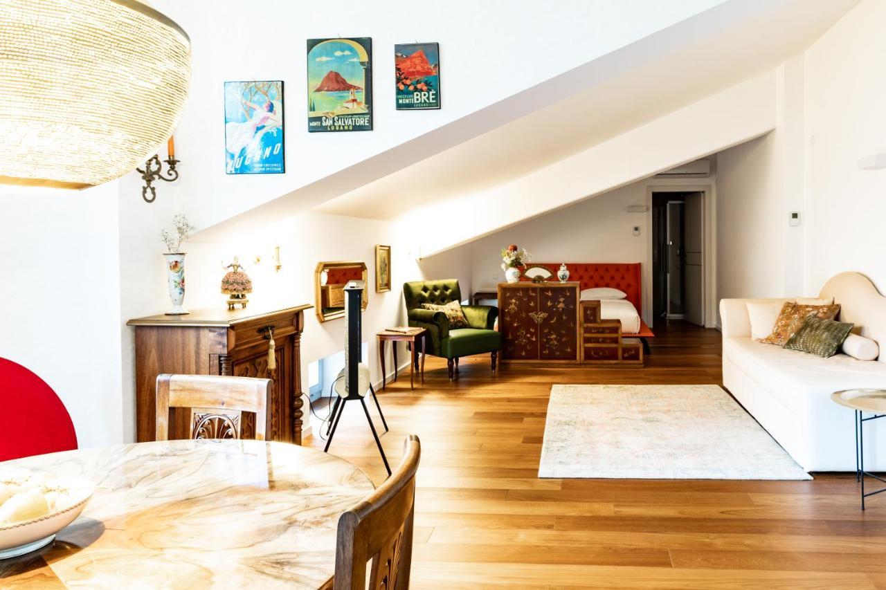 Al Ciani Balcony Suite Лугано Екстериор снимка